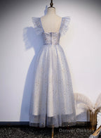 Cute Tulle Short Dress Homecoming Dress