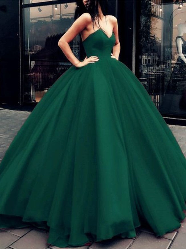 Dark Green Formal Prom Dress, Special Occasion Dress Main image