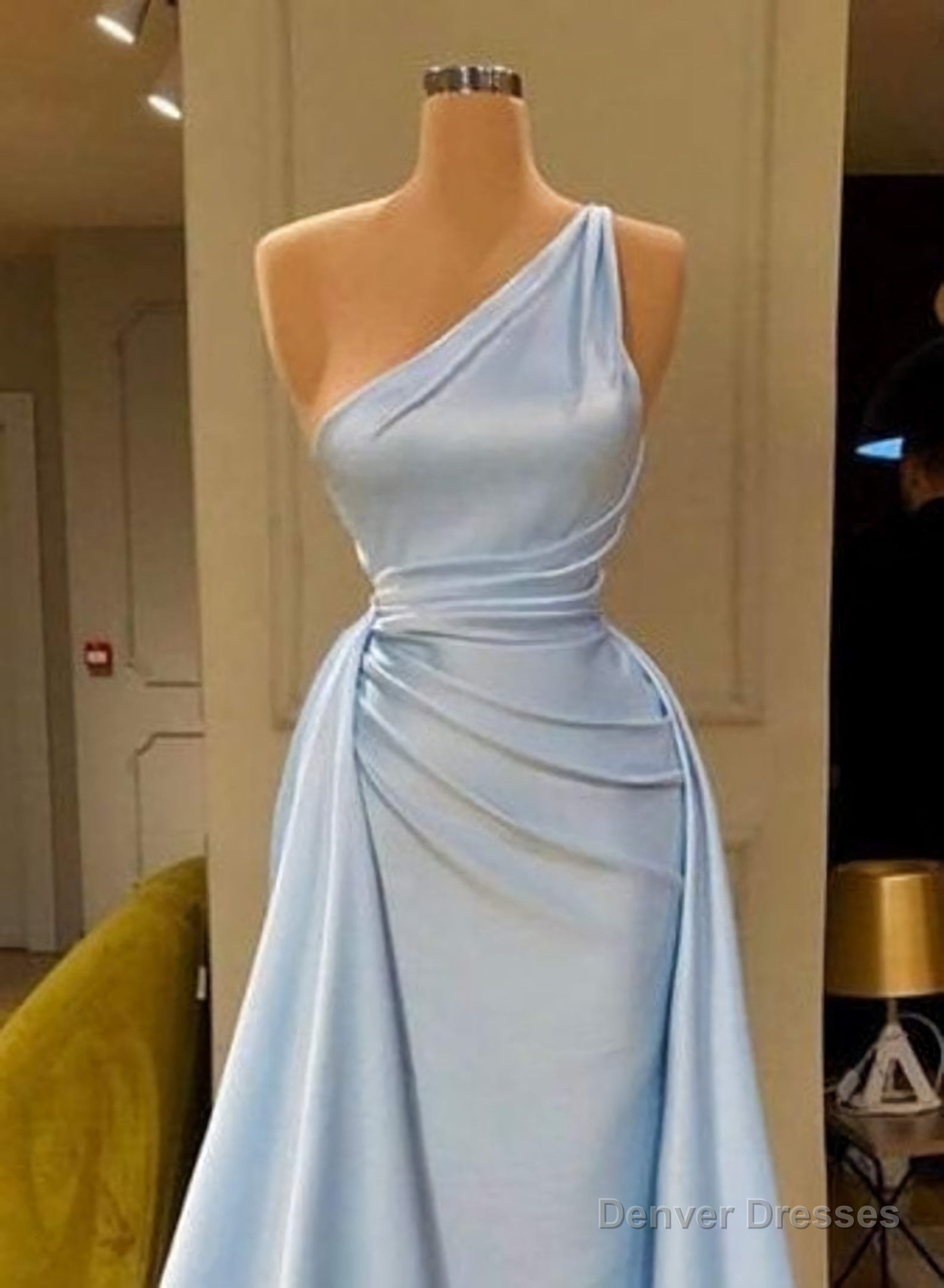 African Silk Wedding Dress, African Mermaid Wedding Dress, Satin Wedding Dress, Custom Wedding Reception Dress, Silk Prom Dress Secondary image