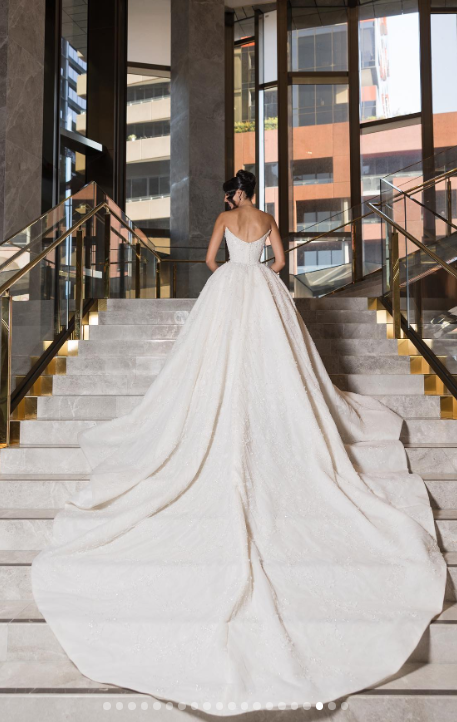 Dreamy Wedding Dress Ball Gown Off The Shoulder Lace Wedding Dresses Bridal Gowns