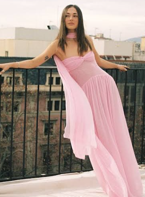 Elegant A Line Sweetheart Pink Chiffon Long Prom Dress Party Dress Summer 20Th Birthday Outfits 18Th Birthday Dress