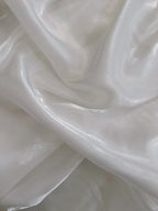 Elegant And Simple White Bud Square Neck Suspender Satin Prom Dress Evening Dress Bridesmaid Dress