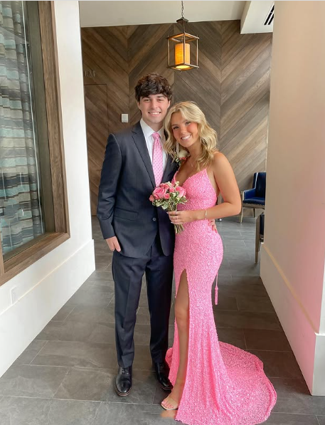 Elegant Mermaid Sequin Pink Long Prom Dress Formal Dress