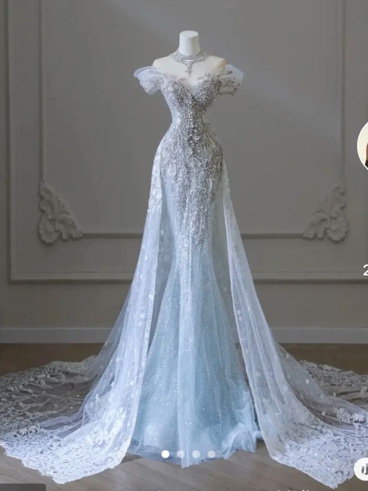 Elegant Mermaid Strapless  Long Prom Dress Secondary image