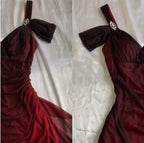 Affordable Party Dress Under $160’œElegant  Purple Glitter Ruffled Chiffon Prom Dress