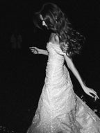 Elegant Sheath Off The Shoulder White Slit Sequin Prom Dress Long Evening Dress