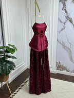 Elegant Straps Sheath Midnight Blue Long Prom Dress Satin Midnight Blue Evening Gowns