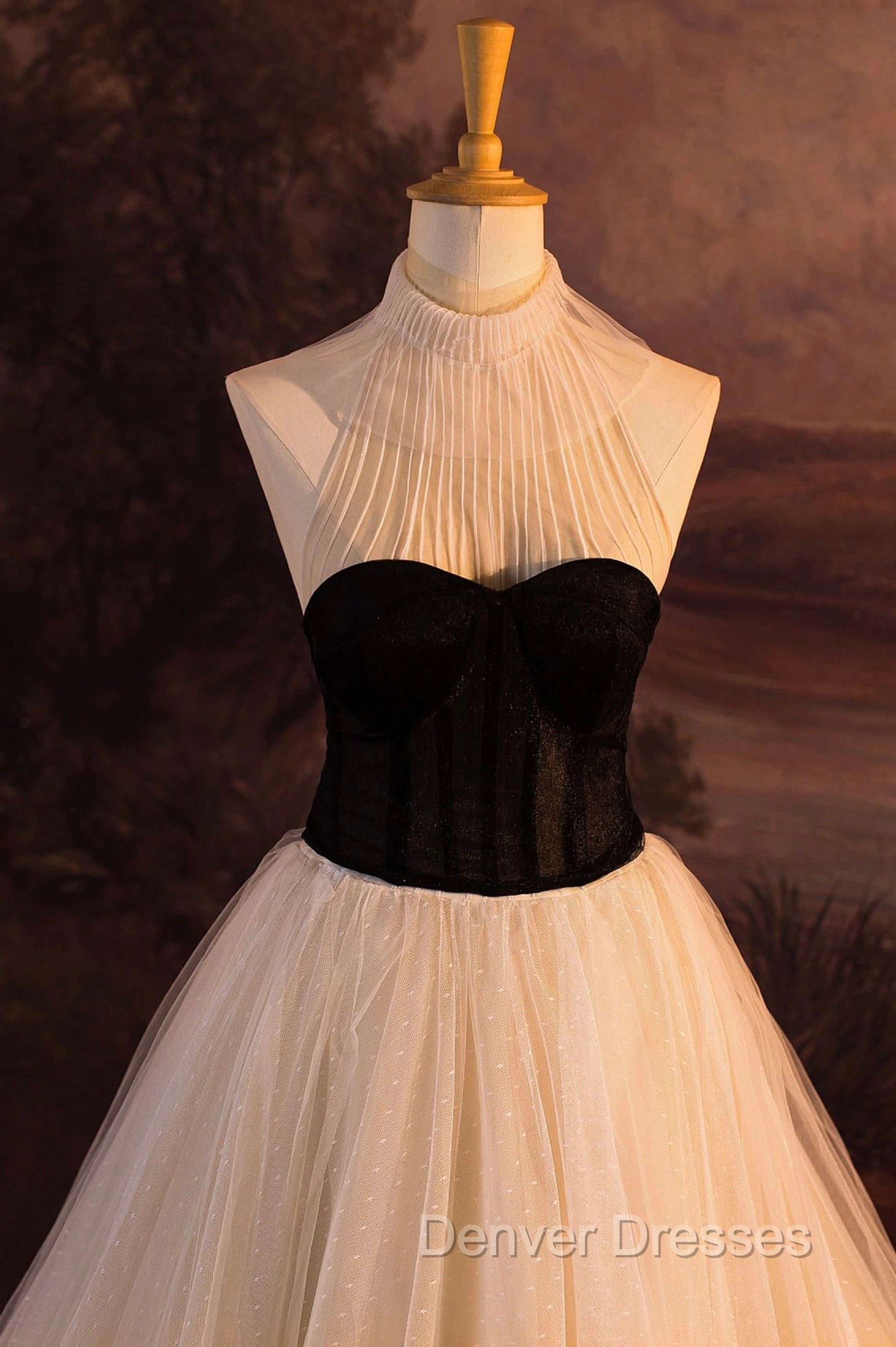 Elegant Tulle Long A-Line Prom Dress, Evening Party Dress Secondary image