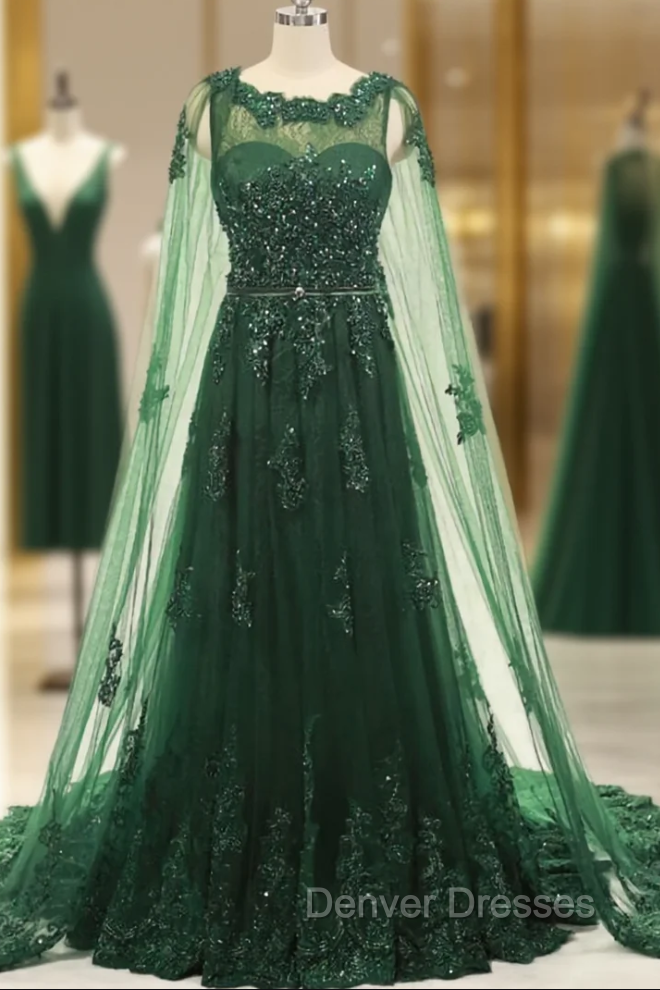 Elegant Women Formal Evening Gowns Dress Beaded Lace Prom Dress