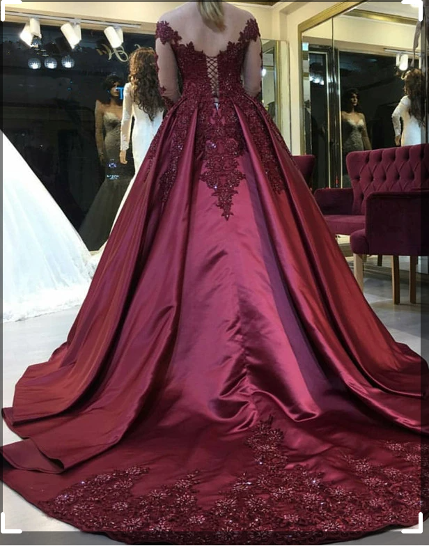 Emerald Green Long Sleeve Quinceanera Dress Ball Gown Plus Size 15 Junior Prom Dress