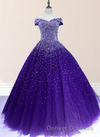 Emerald Green Sequin Prom Dress Beaded Quinceanera Dress