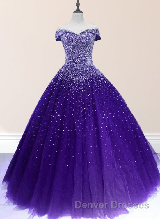 Emerald Green Sequin Prom Dress Beaded Quinceanera Dress