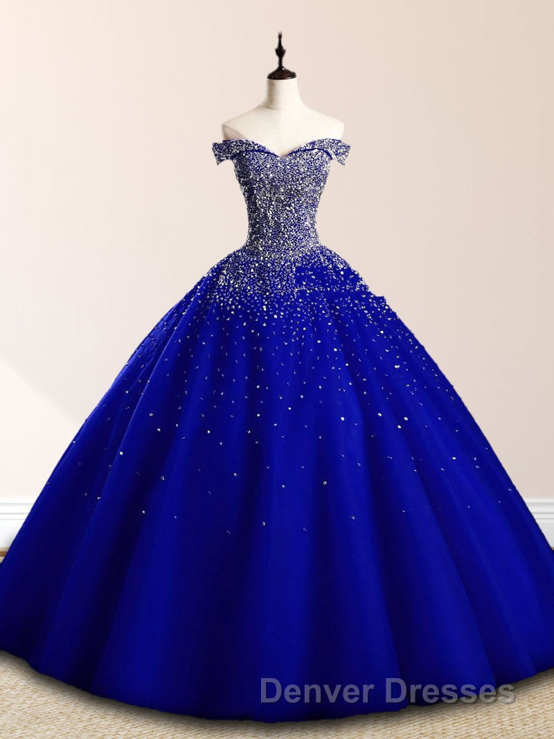 Emerald Green Sequin Prom Dress Beaded Quinceanera Dress