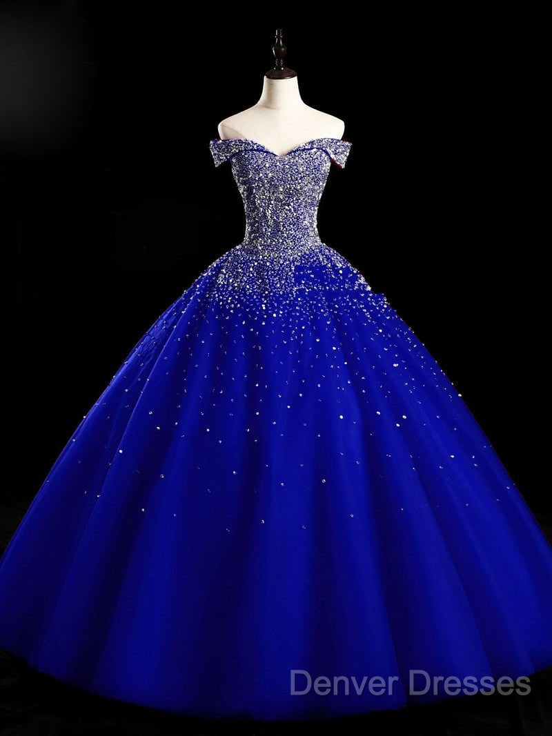 Emerald Green Sequin Prom Dress Beaded Quinceanera Dress, Sweet 16 Dress