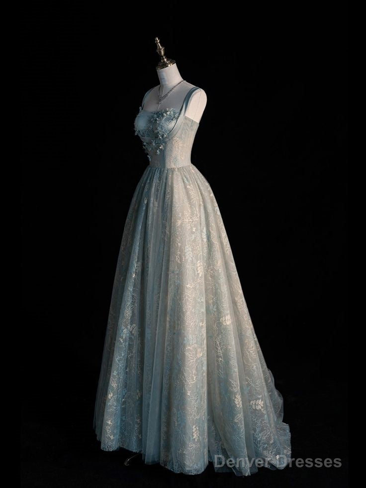 Enchanted Satin&Tulle A-Line Ballgown For Party &Birthdayappliqus& Embroidery For Quinceaera &Prom Nights