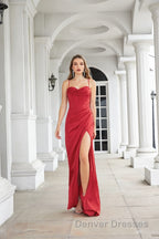 Lilac Long Prom Dress Party Evening Gowns
