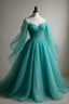 Exquisite Long  Ball Gown