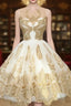 Fabulous White Homecoming Dress Jewel Knee-Length Lace Appliques