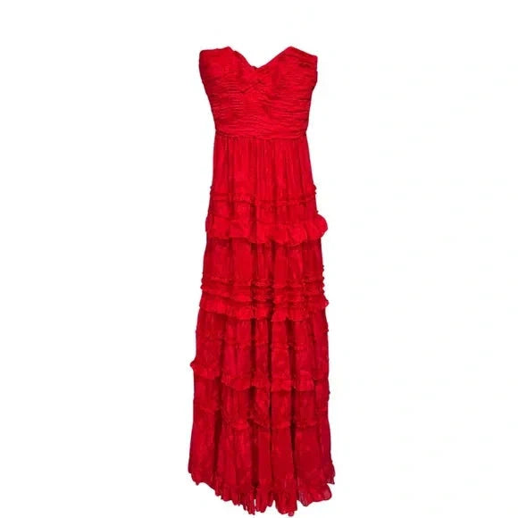 Fashion Red Prom Dress Long Sexy Prom Dress