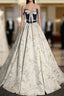 Fashion Strapless Prom Dress With Bow