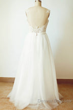 Floor-Length  A-Line/Princess Sweetheart Wedding Dress