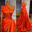 Formal Prom Dress, Arabic Party Dress, Cheap Evening Dress, Satin Evening Dress