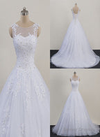 Glam White Tulle Puffy Ball Gown Prom Dress, Sweetheart 16 Gown