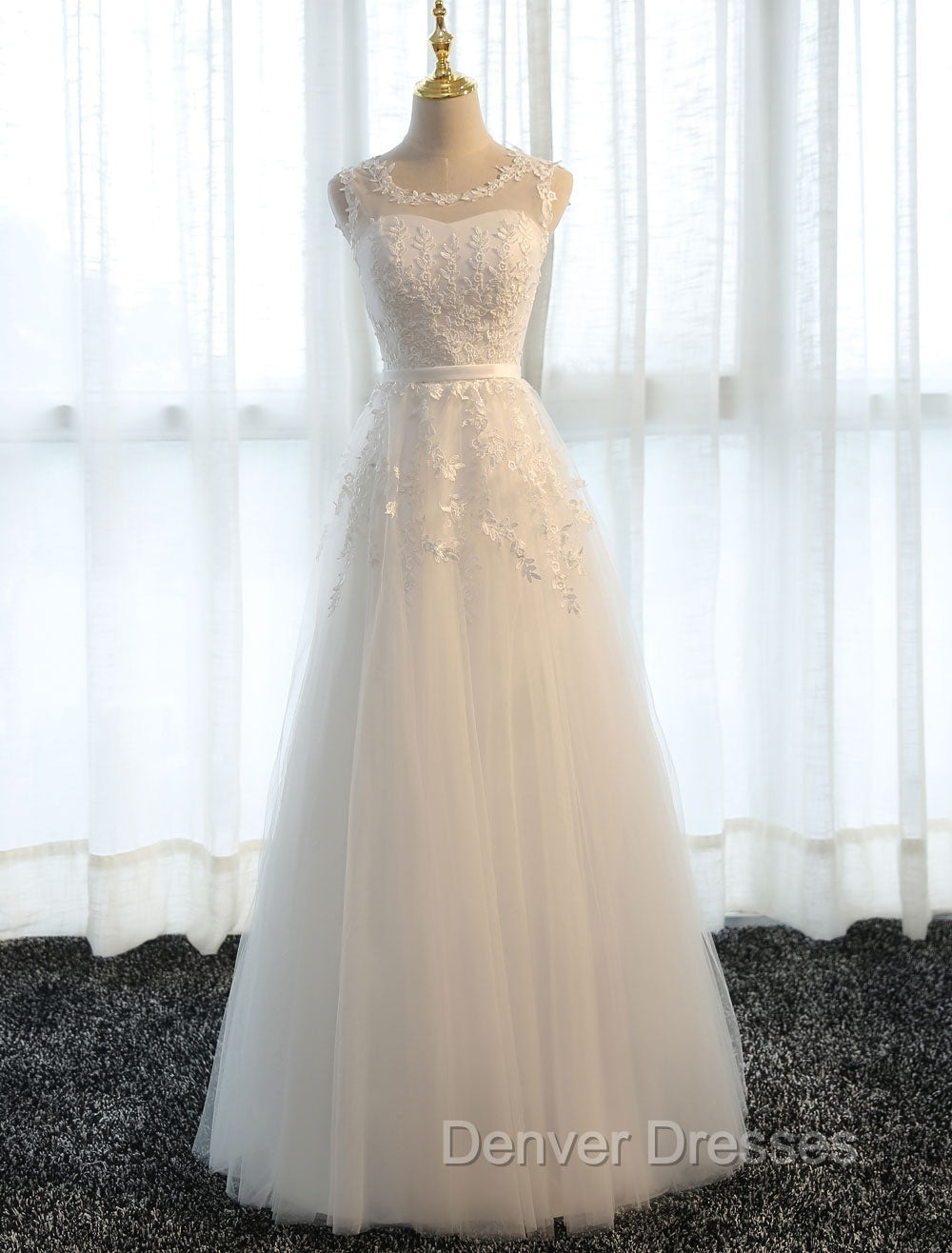 Glamorous Long Evening Dress Lace Cameo Pink Party Dress A Line Applique Tulle Maxi Formal Dress