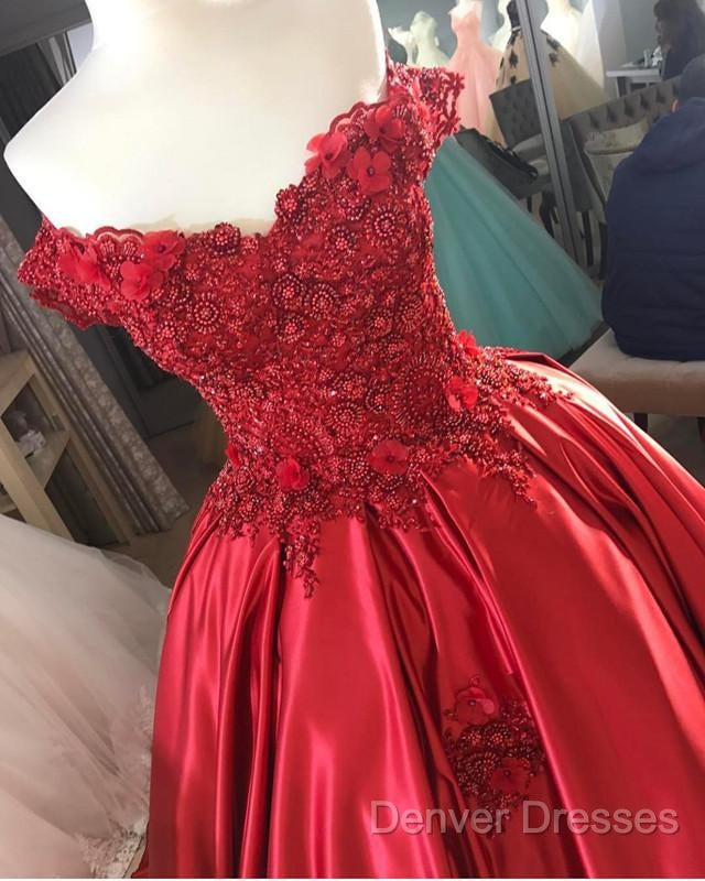 Gorgeous Beaded Lace V Neck Off Shoulder Long Burgundy Prom Dress