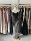 Gorgeous Black And Gray Gradient Beaded Chiffon Long Prom Dress Evening Dress