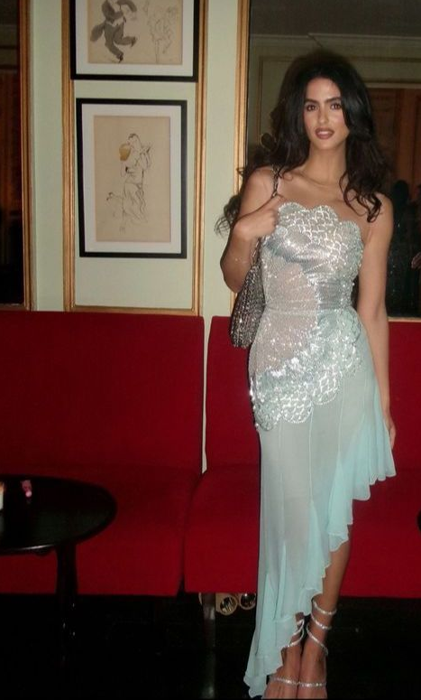 Gorgeous Mermaid Strapless Chiffon Blue Prom Dress Formal Evening Dress
