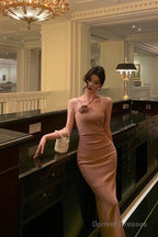 Gorgeous Sheath Straps Pink Date Night Party Dress Prom Dresses Birthday Outfits