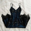 Gorgeous Spaghetti Straps Mermaid Navy Blue Beads Beaded Long Prom Dress