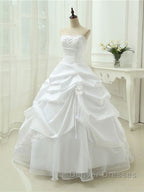 Gorgeous Sweetheart Beaded Ball Gowns Lace-Up Wedding Dress