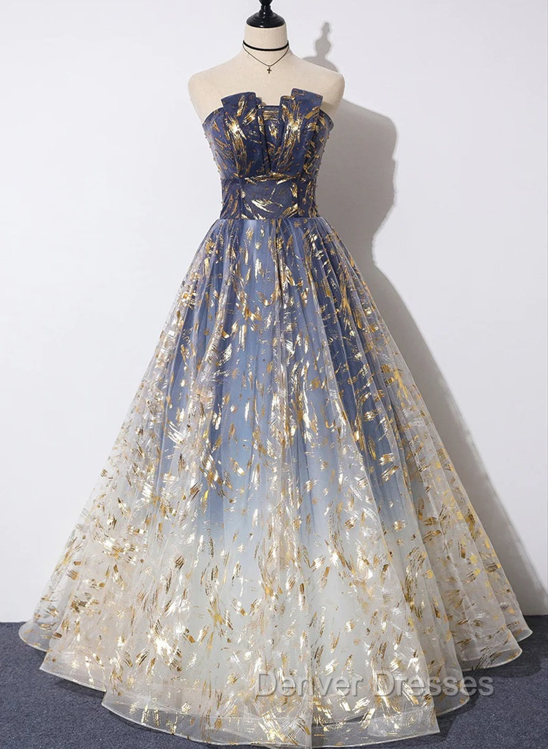 Gorgeous Tulle A-line Party Gown, Fashionable Prom Dress Main image