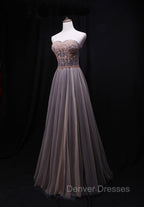 Gorgeous Tulle Sweetheart Long Prom Dress, New Party Dress