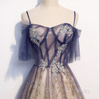 Gradient Pink Sweetheart Floor Length Party Dress, A-line Gradient Long Prom Dress