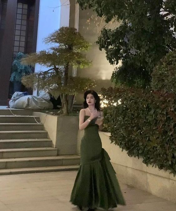 Green Long Dress Prom Dress Formal Dress Main image