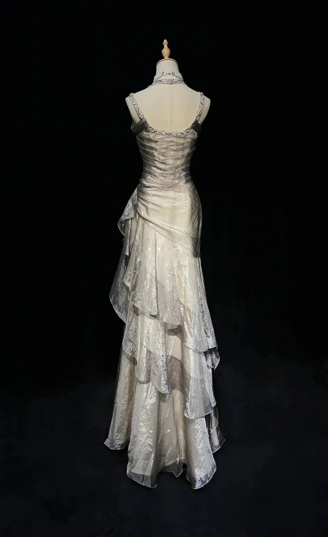 Green Long Prom Dress New Long Evening Gowns