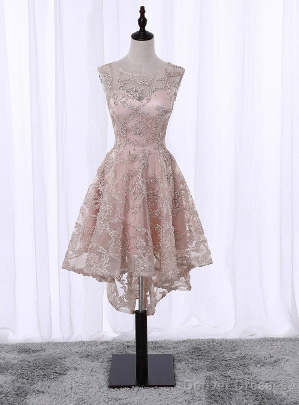 Champagne Homecoming Dress Main image