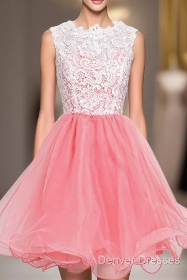 High Quality Organza Short Party Dress Homecoming Dress Main image