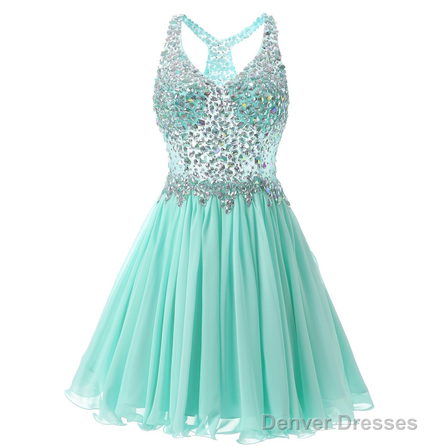 Homecoming Dress Beaded Bodice Main image