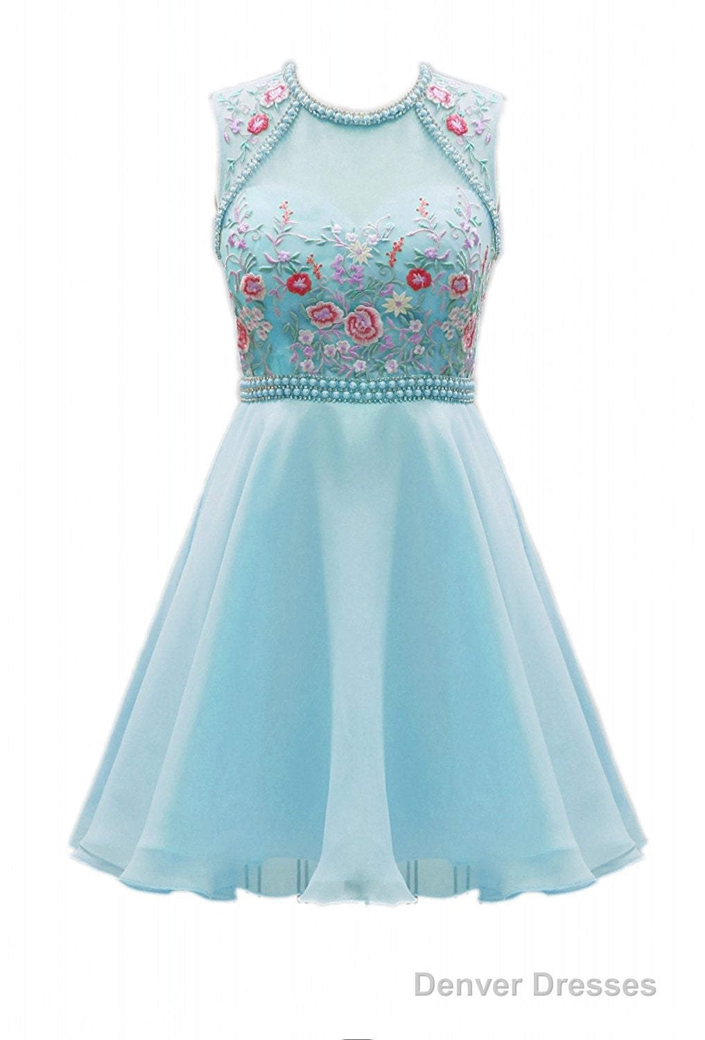 Homecoming Dress  Pink Beadings Secondary image