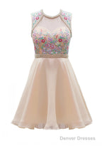 Homecoming Dress  Pink Beadings
