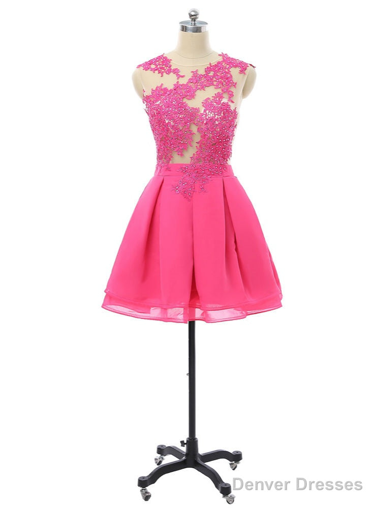 Homecoming Dresses A-line Cap Sleeves Short Mini Main image