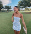 Homecoming Dress Short Prom Dress Cocktail Dress Strapless Short Homecoming Dress
