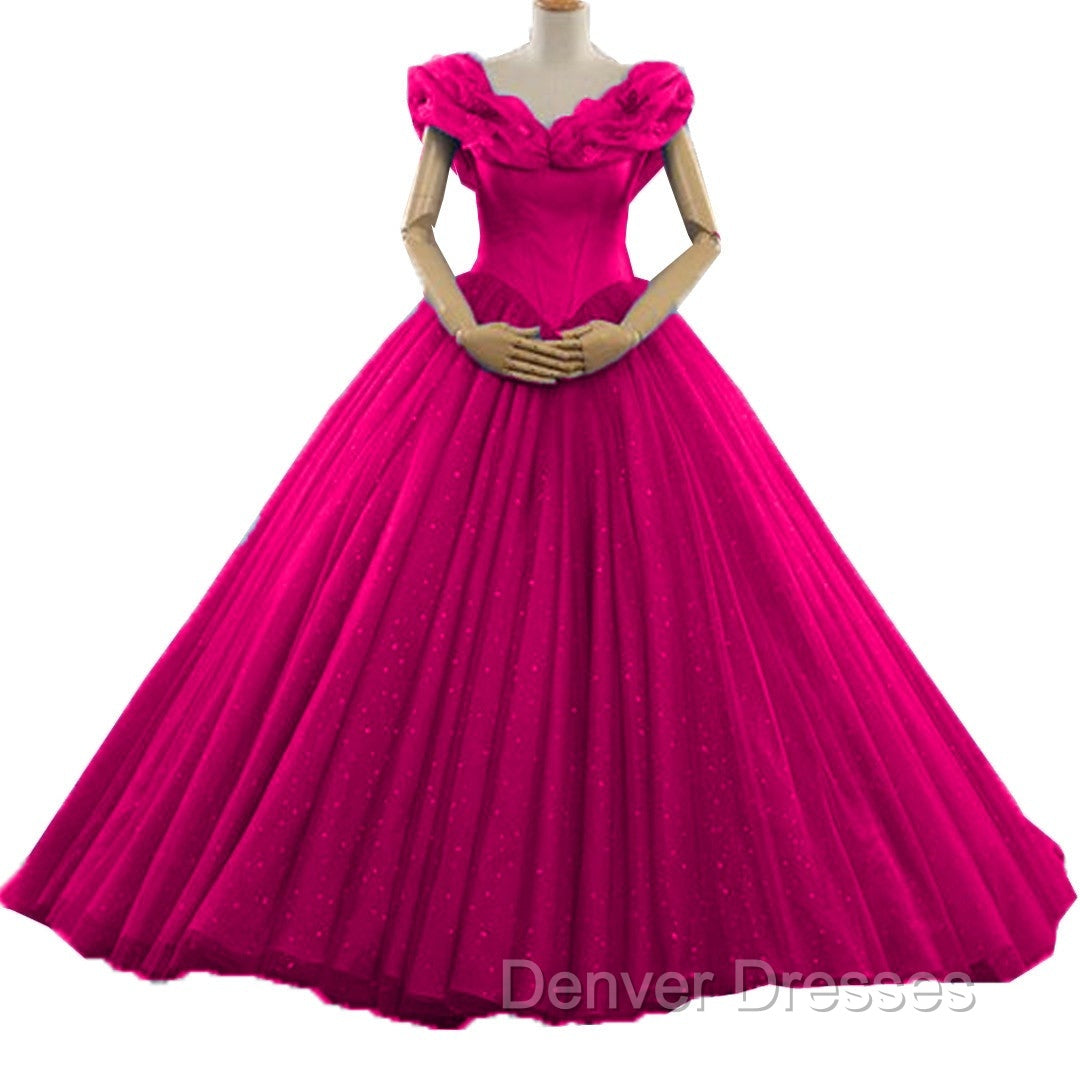 Ice Organza Ball Gowns Cinderella Dress