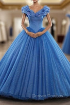 Ice Organza Ball Gowns Cinderella Dress