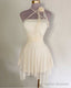 Ivory Homecoming Dresses Short Party Dress