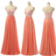Junior Pretty Spaghetti Strap Empire Waist Sweetheart A Line Appliques Long Floor Length Bridesmaid Dresses,